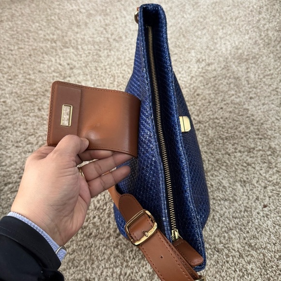 Vintage Talbots Shoulder Bag Tote Purse - Picture 7 of 11